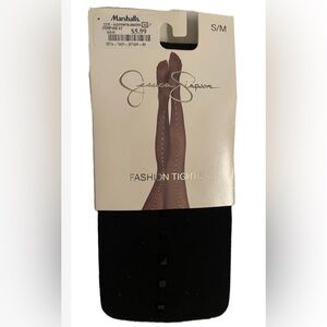 Jessica Simpson fashion black tights